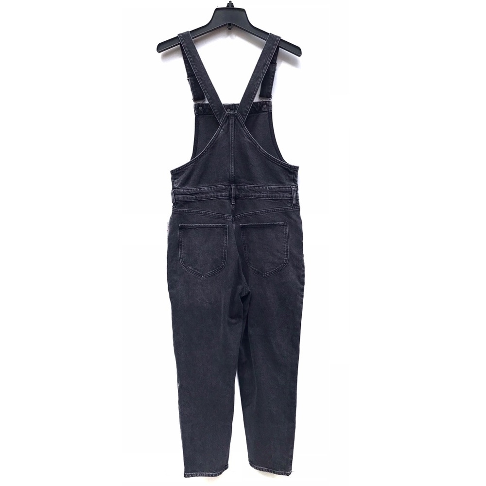 Free People Shelby Distressed Denim Overalls NEW - Picture 3 of 9